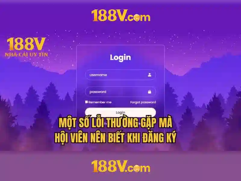 188v, một ký hiệu và câu chuyện 1 Đăng Nhập